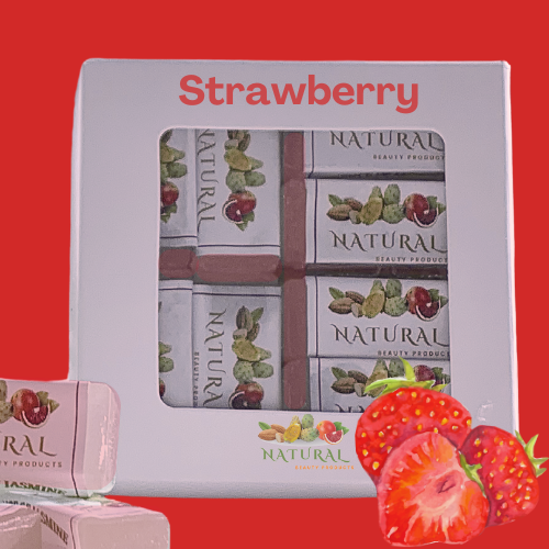 Strawberry Soap Bar Gift Box